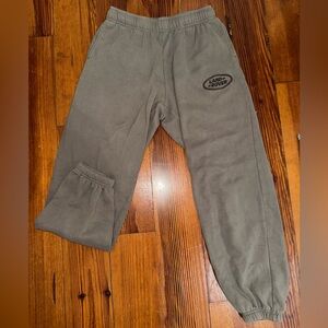 PacSun Land Rover Brown Jogger Pants